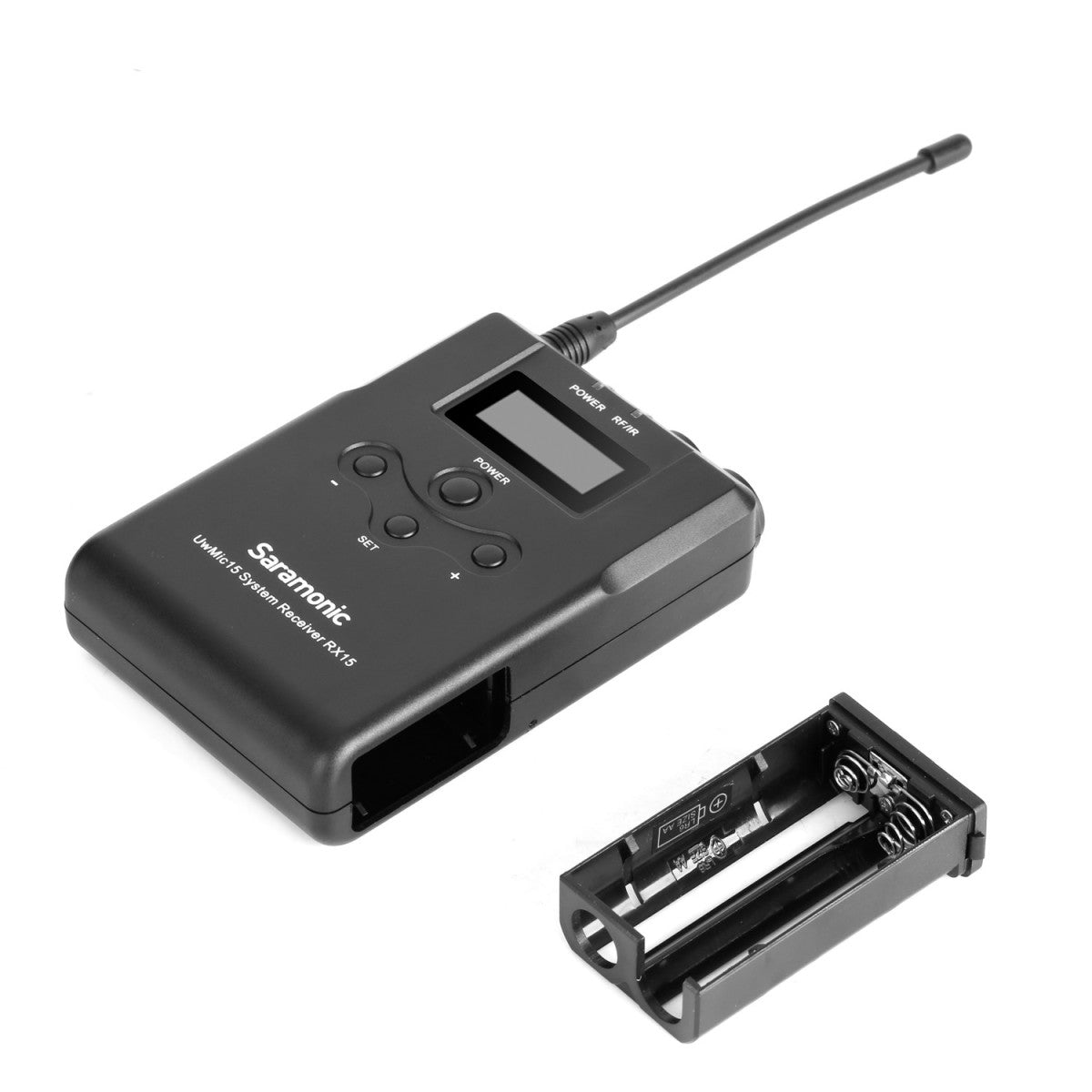 UwMic15 16-Ch UHF Wireless Lavalier Microphone System w/ Portable Camera-Mountable Wireless Receiver | The LA Firm