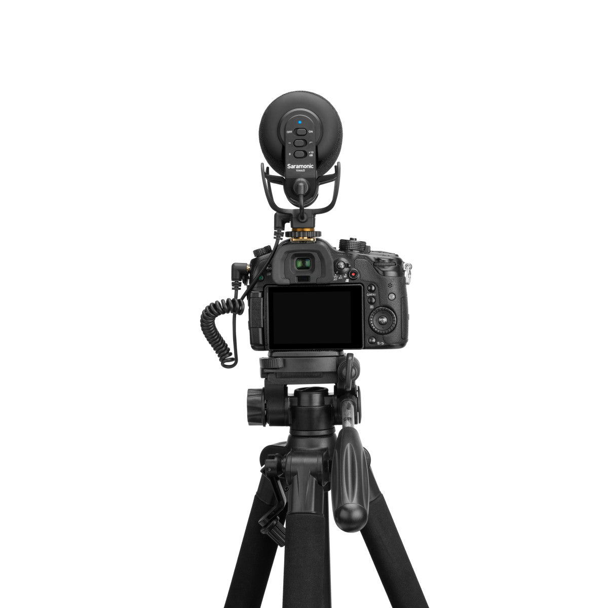 Vmic5 On-Camera Supercardioid Shotgun Mic w/ Headphone Out, Furry Windscreen, 150hr Battery & More | The LA Firm