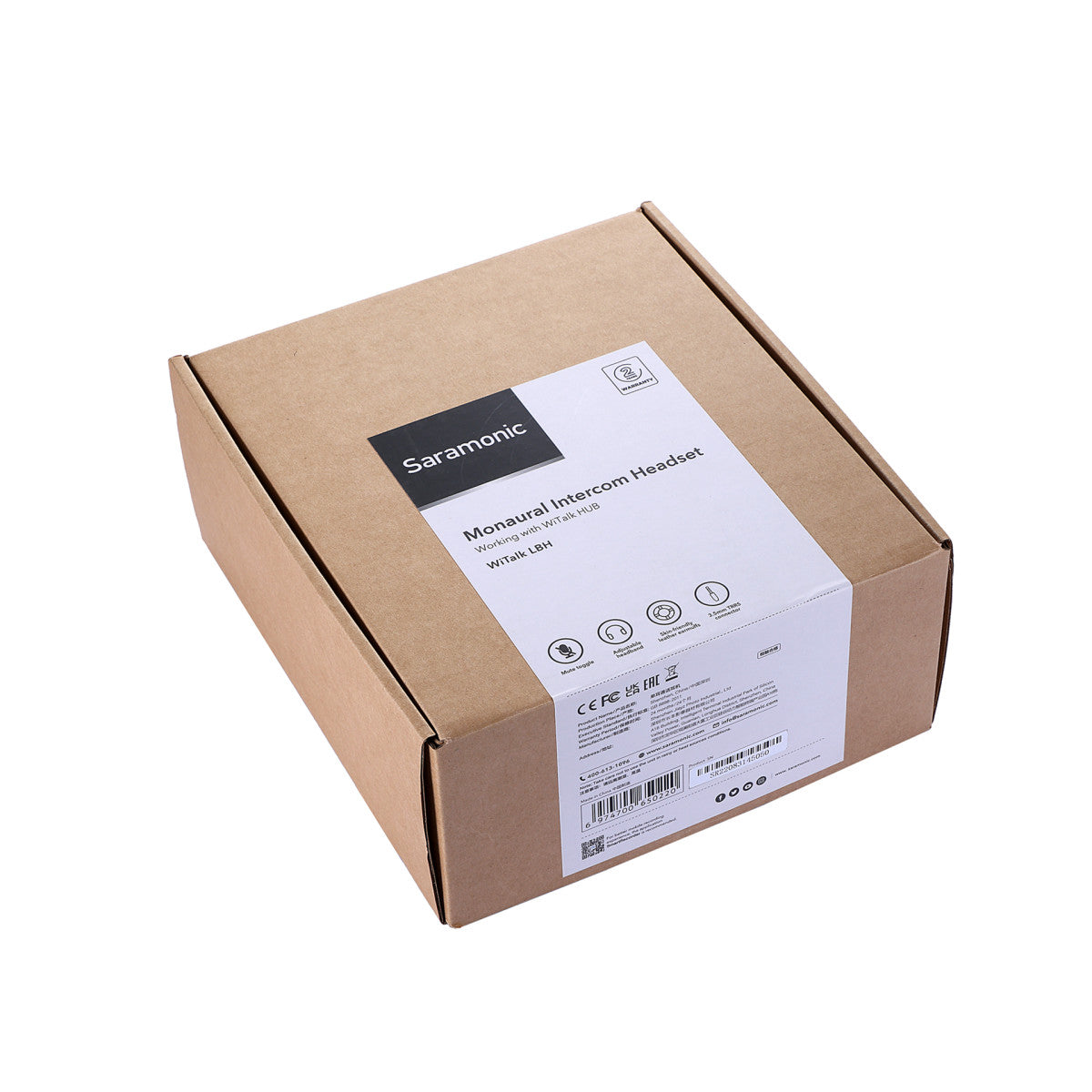 WiTalk-LBH Wired Lightweight Backband Headset for WiTalk-HUB Base Station with 4.7' TRRS Cable | The LA Firm