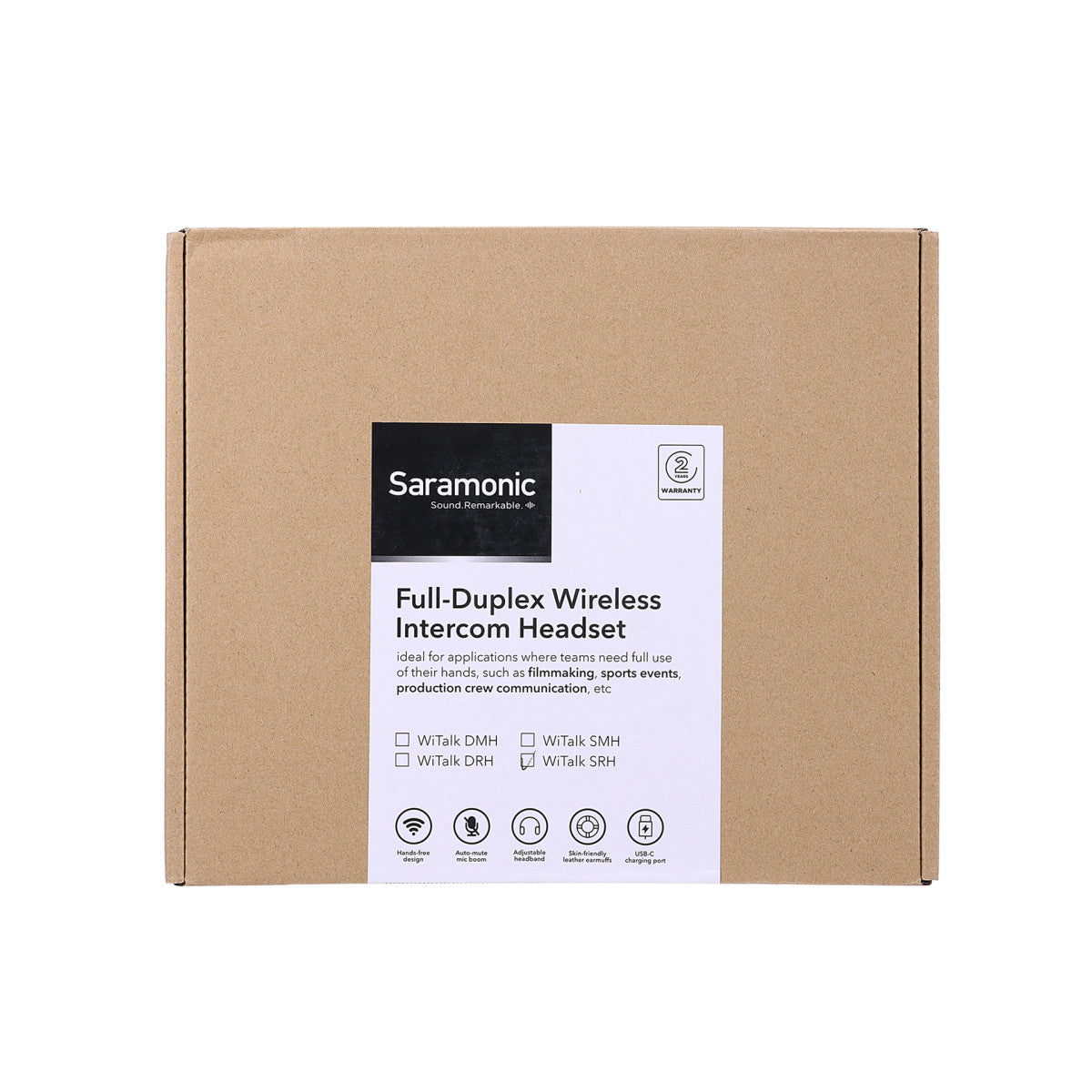 WiTalk-SRH Single-Ear Wireless Intercom Remote Headset for the WiTalk Intercom System & Carry Case | The LA Firm