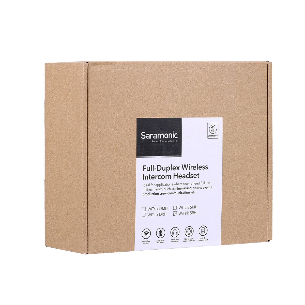 WiTalk-SRH Single-Ear Wireless Intercom Remote Headset for the WiTalk Intercom System & Carry Case | The LA Firm