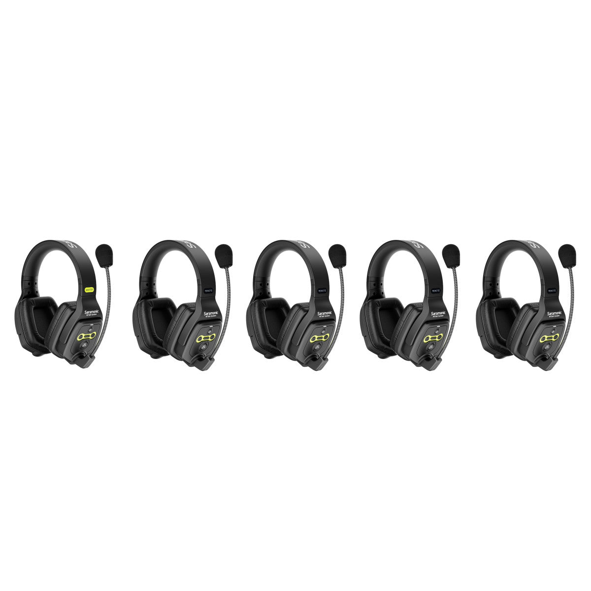 WiTalk-WT5D 5-Person Full-Duplex 1.9GHz Wireless Dual-Ear Headset Intercom System with Hard Case | The LA Firm