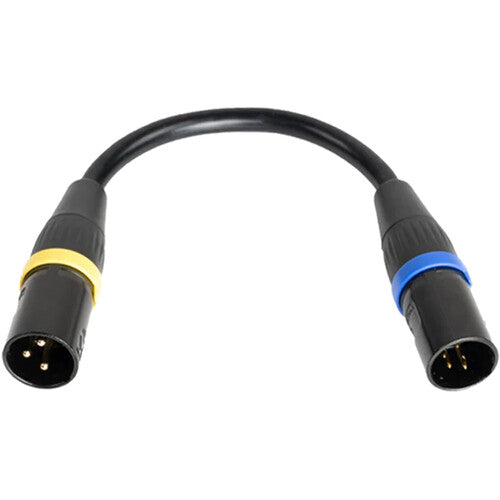 3Pin Male to 4Pin Male XLR Head Cable (0.2m) from www.thelafirm.com