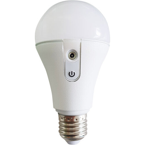 NYX E26 Bulb White Body *Individual*
14W, 5-18VDC or 100-120VAC,
Titan RGBMint+Amber, 750 lumens, 155° beam
IP44, Battery-powered, CRMX/UHF/Bluetooth protocols includes 1x USB Cable, 1x Waterproof DC Port Cover from www.thelafirm.com