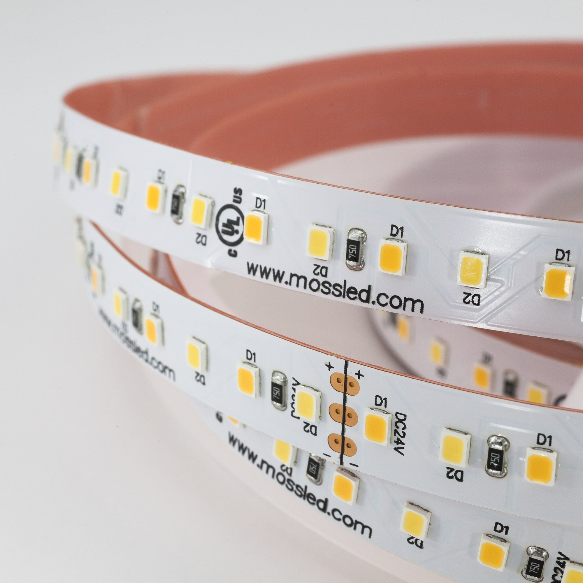 ShortCut FlexLED Bi-Colour 2700K - 6000K 24V (CCT Adjustable) IP43 (Indoor) 120 LED/meter Bare Wire from www.thelafirm.com