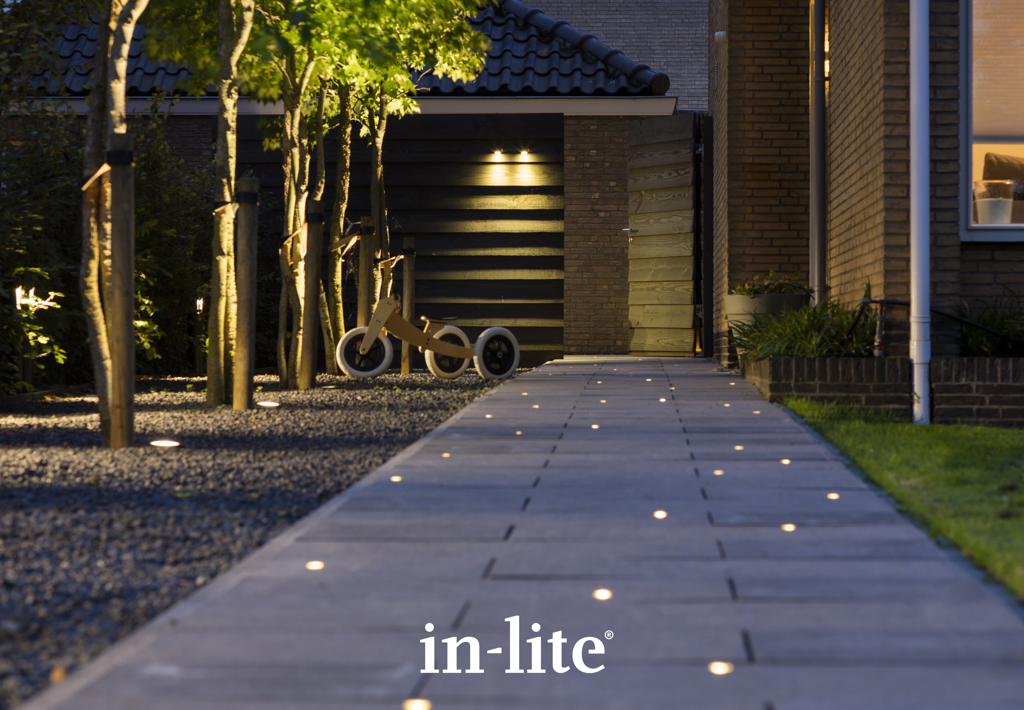 in-lite outdoor weather proof smart lighting available only at The LA Firm