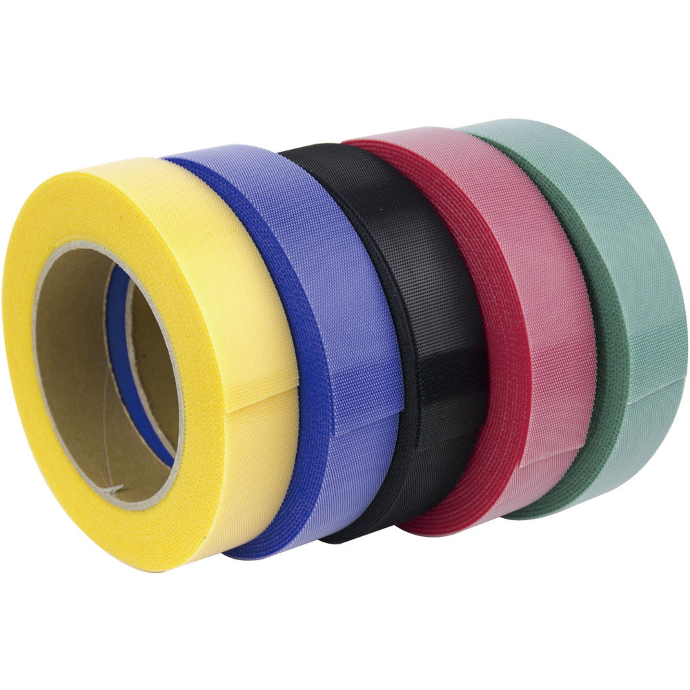 Kupo MEZ EZ-Tie Roll - Red (30mm Width x 6m Length) from www.thelafirm.com