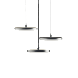 DISC PENDANT 100-230V TRIPLE Black7.0 ft lead - 120V/230V - 11.8 VA - (3) DISC PENDANT - BASE TRIPLE from www.thelafirm.com