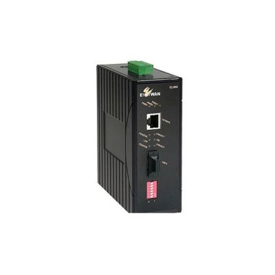 EtherWAN Ethernet Hardened (-40°C - 75°C) 1x 10/100TX port to 1x 100FX Fiber port Media Converter | The LA Firm