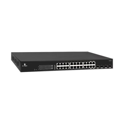 EtherWAN Smart Managed 24-Port Gigabit PoE Ethernet Switch | The LA Firm