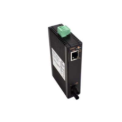 EtherWAN Industrial (-10°C ~ 60°C) Unmanaged 1x 10/100TX Port + 1x 100FX Fiber Port Ethernet Switch | The LA Firm