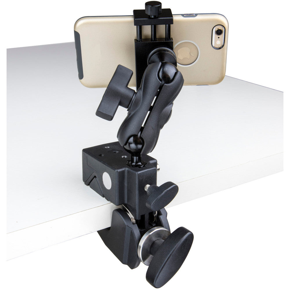Kupo Universal Smartphone Clamp with 1/4in-20 Mount from www.thelafirm.com