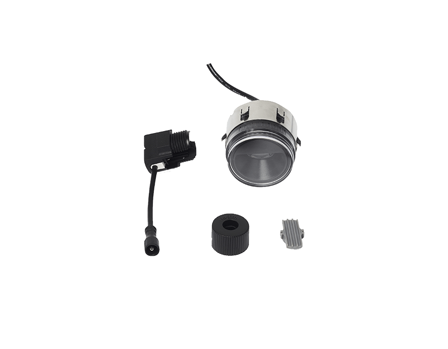 LUNA Pearl Grey 60mm - 12V/21V - 5.0 VA - Ring 68 PG from www.thelafirm.com