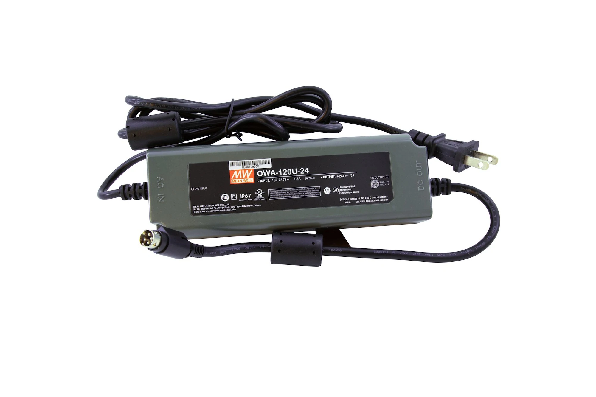 OWA Power Supplies 24VDC 90 Watt R7B (locking 4 pin DIN) from www.thelafirm.com