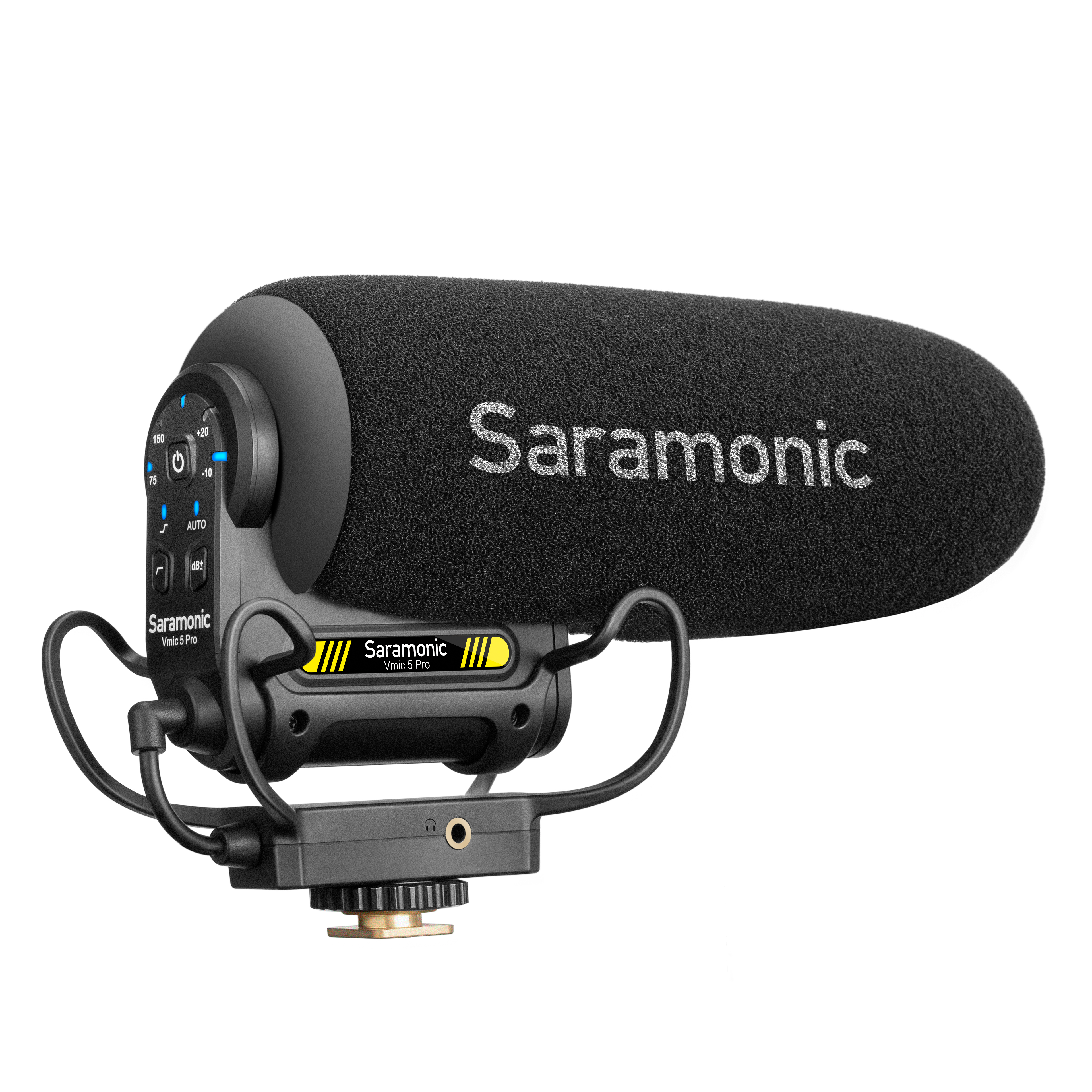 Vmic5 Pro On-Camera Supercardioid Shotgun w/ Advanced Sonic Controls, HP Out,... – Saramonic audio gear at The LA Firm