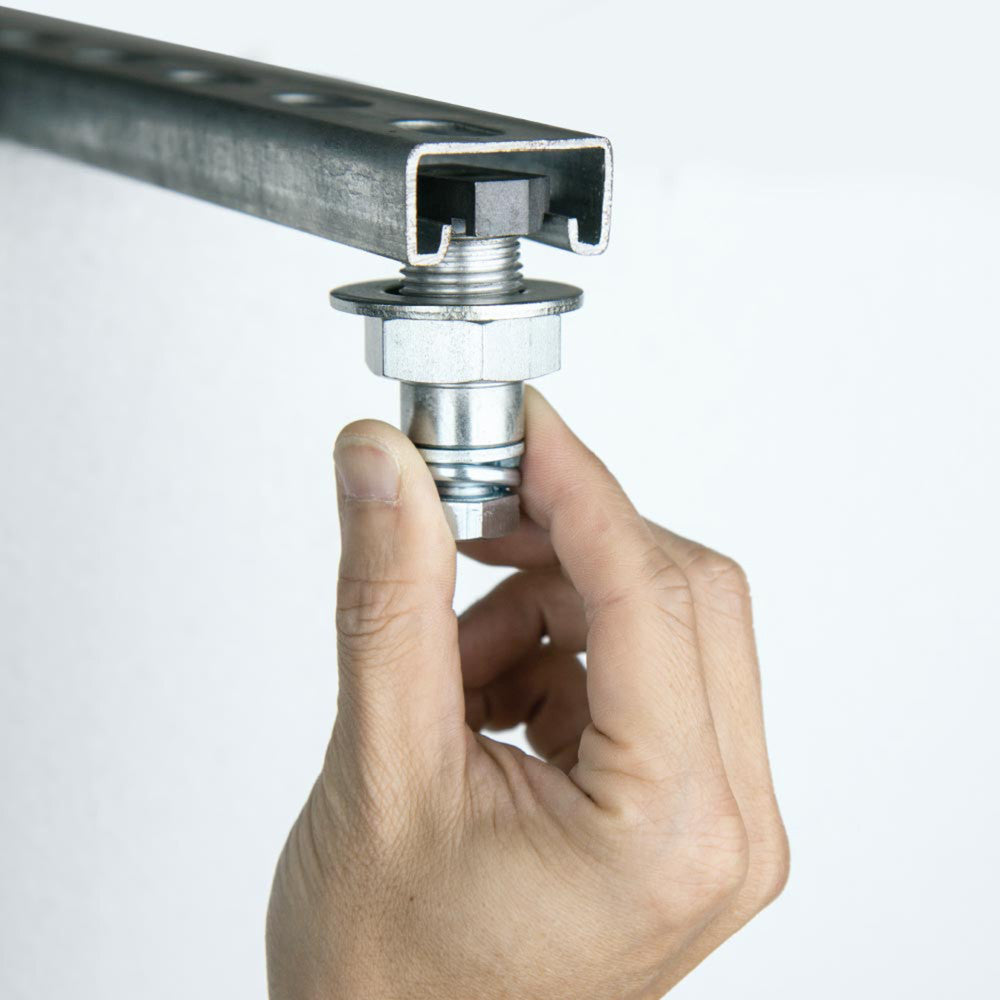 Kupo Strut Channel Adapter with 1/2in-13 Nut & Bolt from www.thelafirm.com