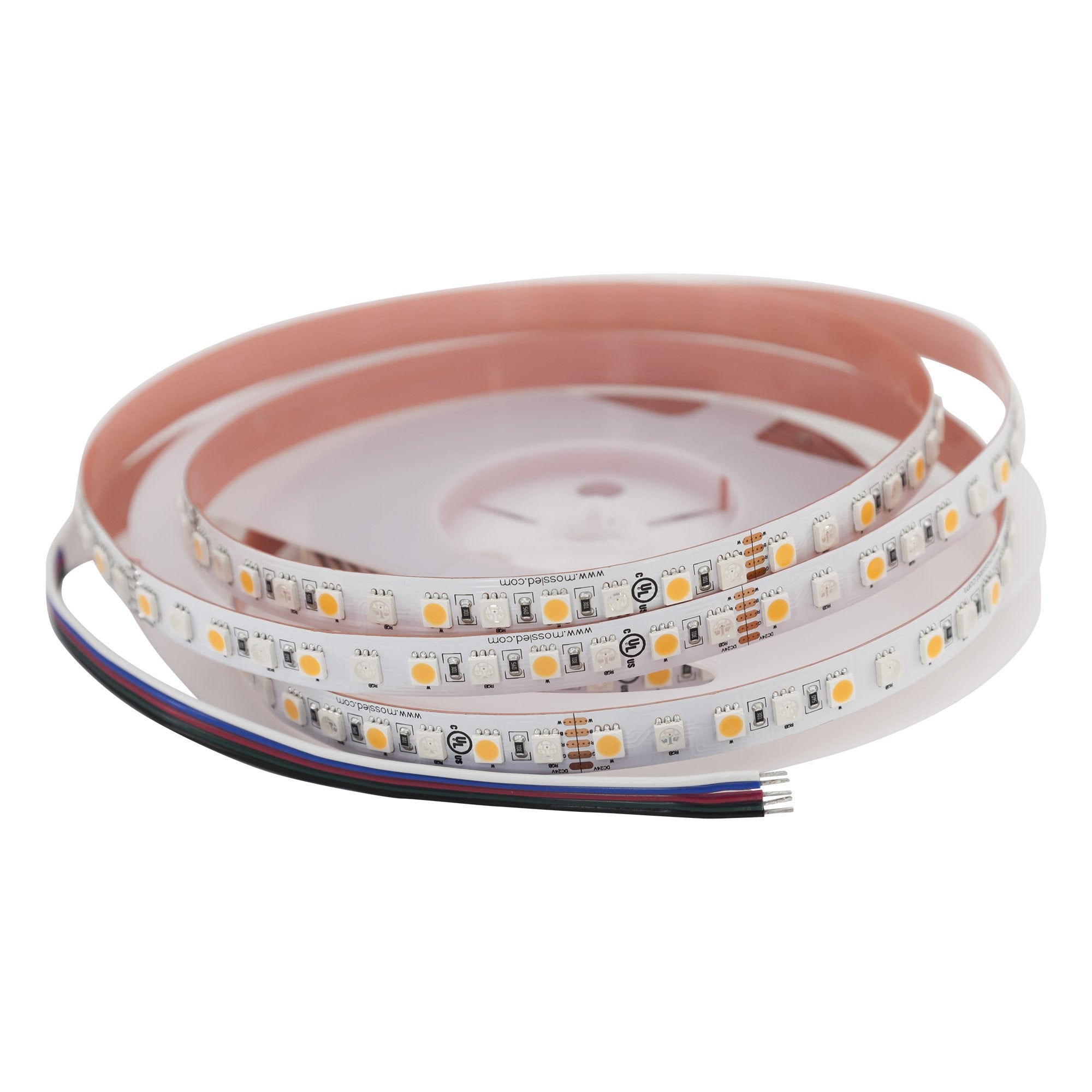 FlexLED 96 RGB + White 24V IP43 (Indoor) 3000k Bare Wire from www.thelafirm.com