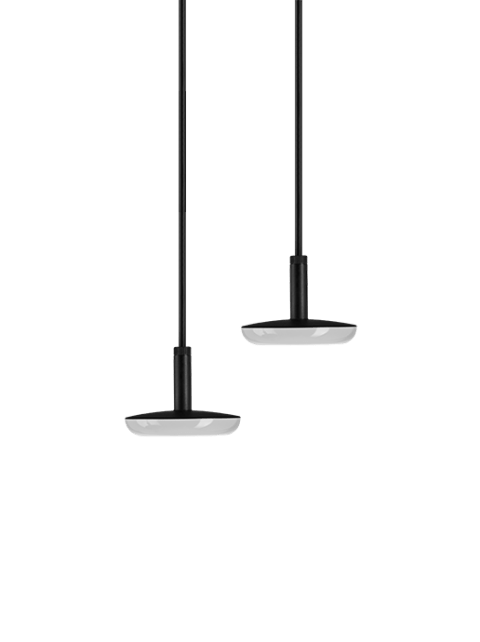 SWAY PENDANT 100-230V DUO Black 7.0 ft lead - 120V/230V - 14.2 VA - (2) SWAY PENDANT - BASE 1 from www.thelafirm.com