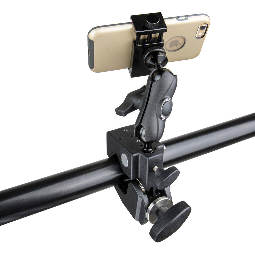 Kupo Universal Smartphone Clamp with 1/4in-20 Mount from www.thelafirm.com