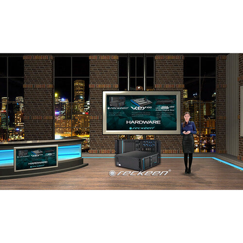 RECKEEN 3D Studio - 4K, 12GSDI-HDMI Virtual Studio from www.thelafirm.com
