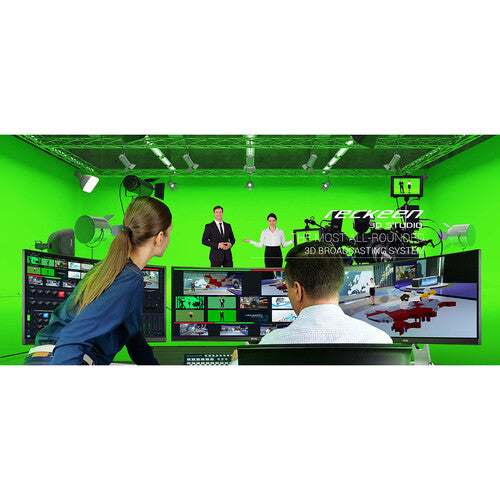 RECKEEN 3D Studio - 4K, 12GSDI-HDMI Virtual Studio from www.thelafirm.com