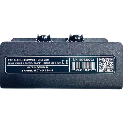 CBL/CFL Bi-Color Manual Dimmer incl. D-tap. PSU 2846EU or 2846US to be ordered seperately from www.thelafirm.com