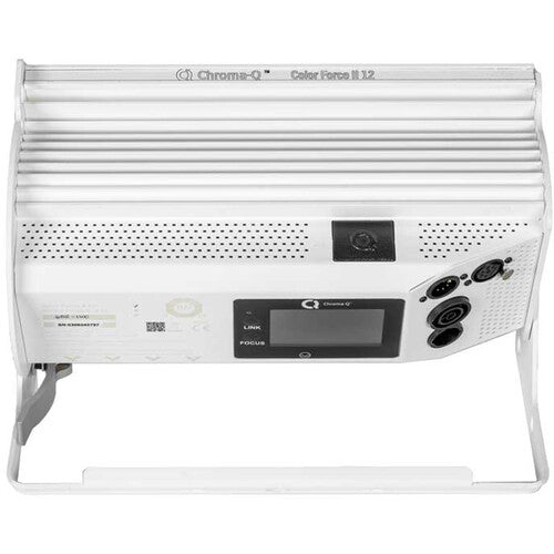 Color Force II 12 w/trunnion, TRUE1 to 15-5P Cable, WH from www.thelafirm.com