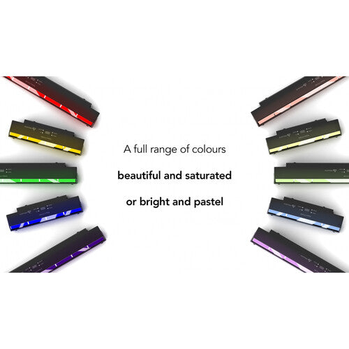 ECL CYC 100 - RGB + Warm White LED Source, 100cm length, included 40°V x 80°H filter,  DMX512, RDM, Art-NET, sACN and Wireless control (CRMX and W-DMX) from www.thelafirm.com