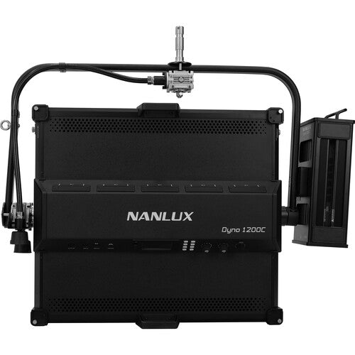 NANLUX DYNO 1200C RGBWW Soft Panel Light with Pole-operated from www.thelafirm.com