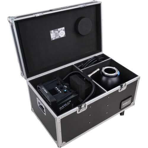 Evoke 2400B KIT Road Case Kit with 45° Reflector Inside of Case from www.thelafirm.com