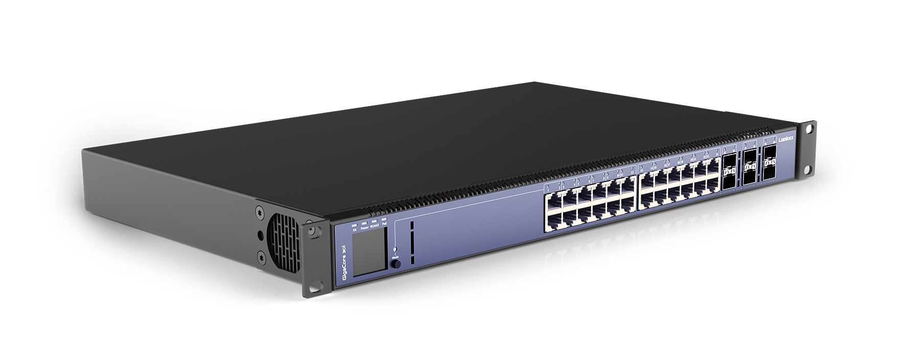 GigaCore 30i – 24x1G – 6x1G(SFP+) – PoE++ - 2nd PSU 500W from www.thelafirm.com