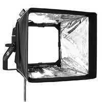 Area 48 DoP Snapbag Versa, mounts without barndoors on the unit from www.thelafirm.com