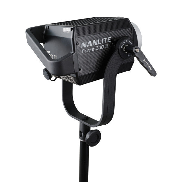 Nanlite Forza 300 II Spotlight incl. AC-DC power  supply, Bowens mount, stand clamp and case from www.thelafirm.com