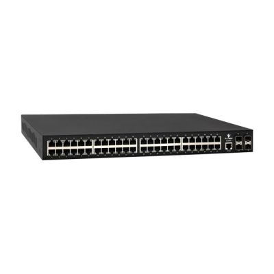 EtherWAN Managed Gigabit PoE Switch with 48 Gigabit + 4 SFP+ ports from www.thelafirm.com