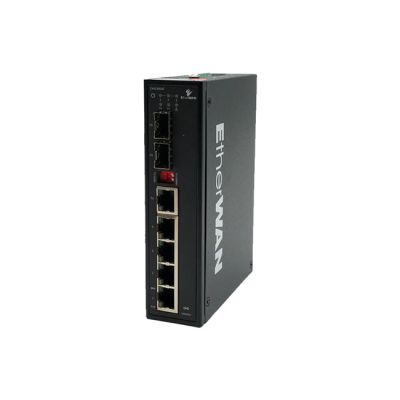 EtherWAN Hardened Unmanaged 4-Port Gigabit PoE & 2-Port Gigabit SFP/RJ45 Combo Ethernet Switch from www.thelafirm.com