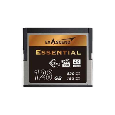 Exascend 128GB Essential Cfast 2.0 Memory Card from www.thelafirm.com