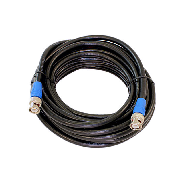 thumbnail image 2 of My Cable Mart 25ft 6G-SDI BNC Coax Cable – RG6/18AWG Male To Male With Gold Plated Pins (4K Ready) 2 of 6