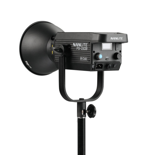 Nanlite FS-150B Bi-Color Studio Spotlight, 2700K-6500K, Bluetooth, 2.4G, Bowens Mount from www.thelafirm.com