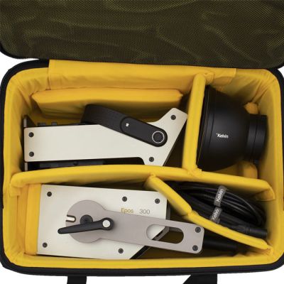 Kelvin Epos 300 3-Light Kit with Accessories for Epos Series, RGBACL LED COB Studio Light (B-Mount) from www.thelafirm.com