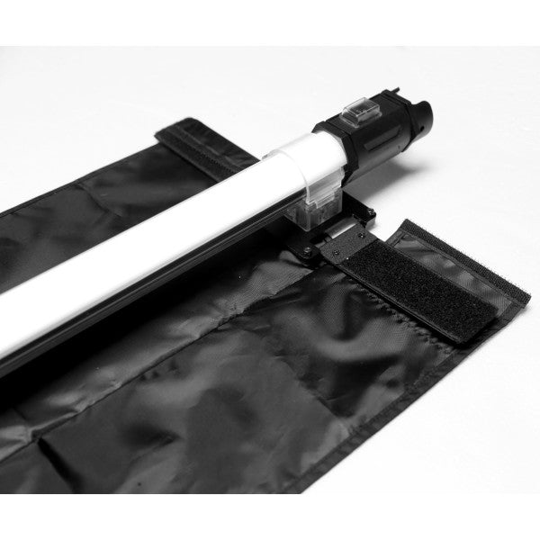 Nanlite Barndoor and Fabric Grid for PavoTube II 30C from www.thelafirm.com