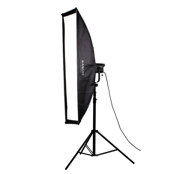 Nanlite Stripbank Softbox with Bowens Mount (12x55in) from www.thelafirm.com
