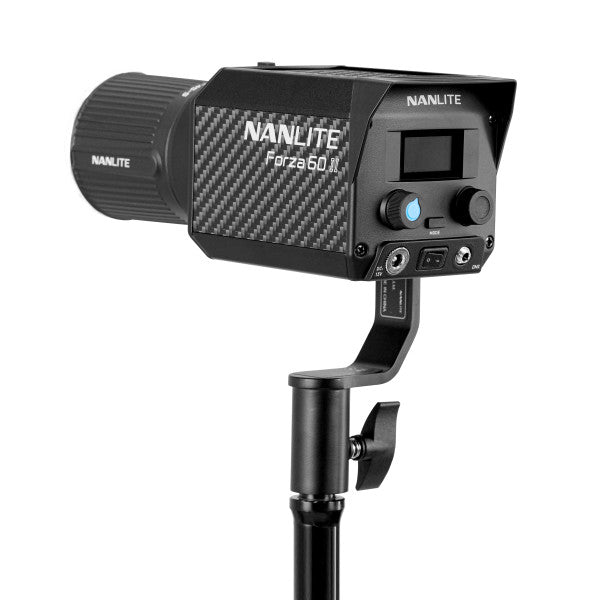 Nanlite Forza 60 II Spotlight incl. reflector,    AC, DC battery grip, Bowens adapter and case from www.thelafirm.com