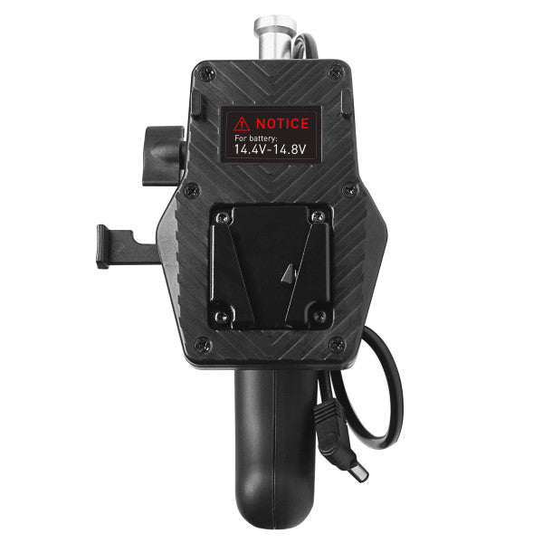 Nanlite V-mount Battery Handle for Forza 60 / Forza 60B from www.thelafirm.com