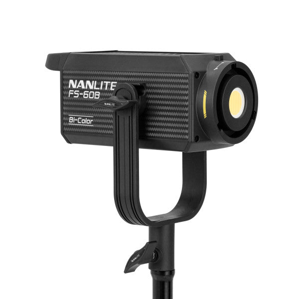 Nanlite FS-60B Bi-Color Studio Spotlight, 2700K-6500K, Bluetooth, 2.4G, FM Mount from www.thelafirm.com