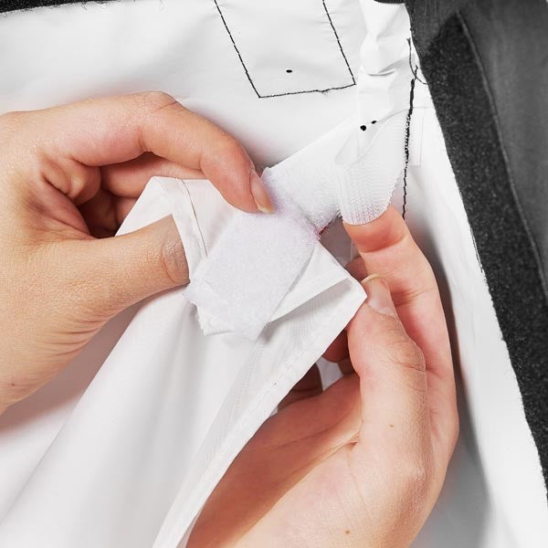 lightbank - super pro x - silver - medium strip from www.thelafirm.com