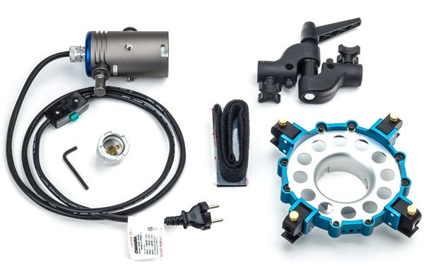 Chimera Triolet Mogul Base Flood Light with Quick Release Speed Ring (220-230 VAC, Euro) from www.thelafirm.com