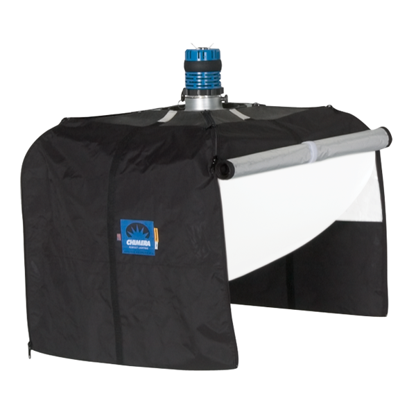 lightbank - lantern - pancake - with skirt - large from www.thelafirm.com