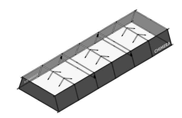 Chimera F2X Light Bank with Triolet Light Kit (10 x 30', US) from www.thelafirm.com
