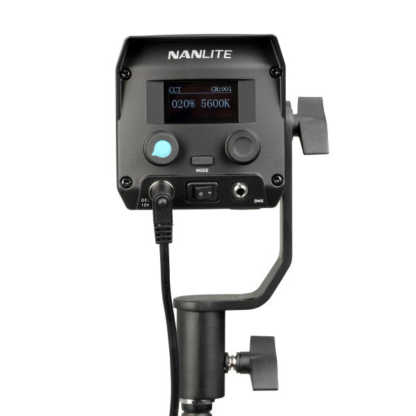Nanlite Forza 60B II Spotlight incl. reflector,   AC, DC battery grip, Bowens adapter and case from www.thelafirm.com