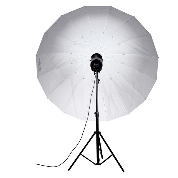 Nanlite Translucent Shallow Umbrella 180 (71in) from www.thelafirm.com